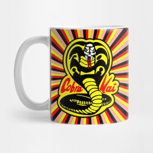 Cobra Kai Retro Snake Karate Mug